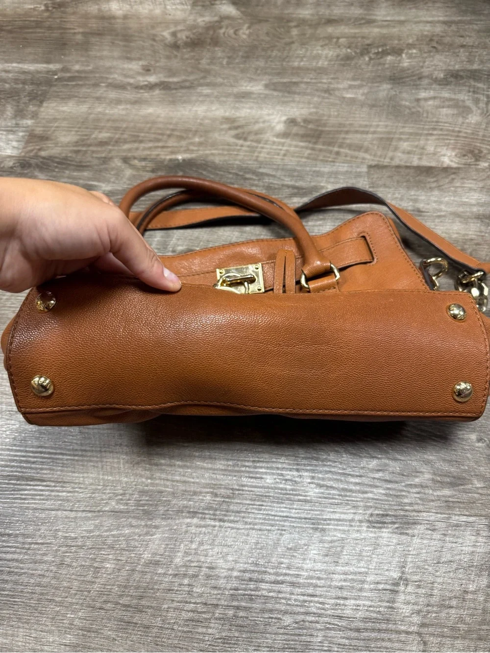 Michael Kors Hamilton Satchel Bag Purse